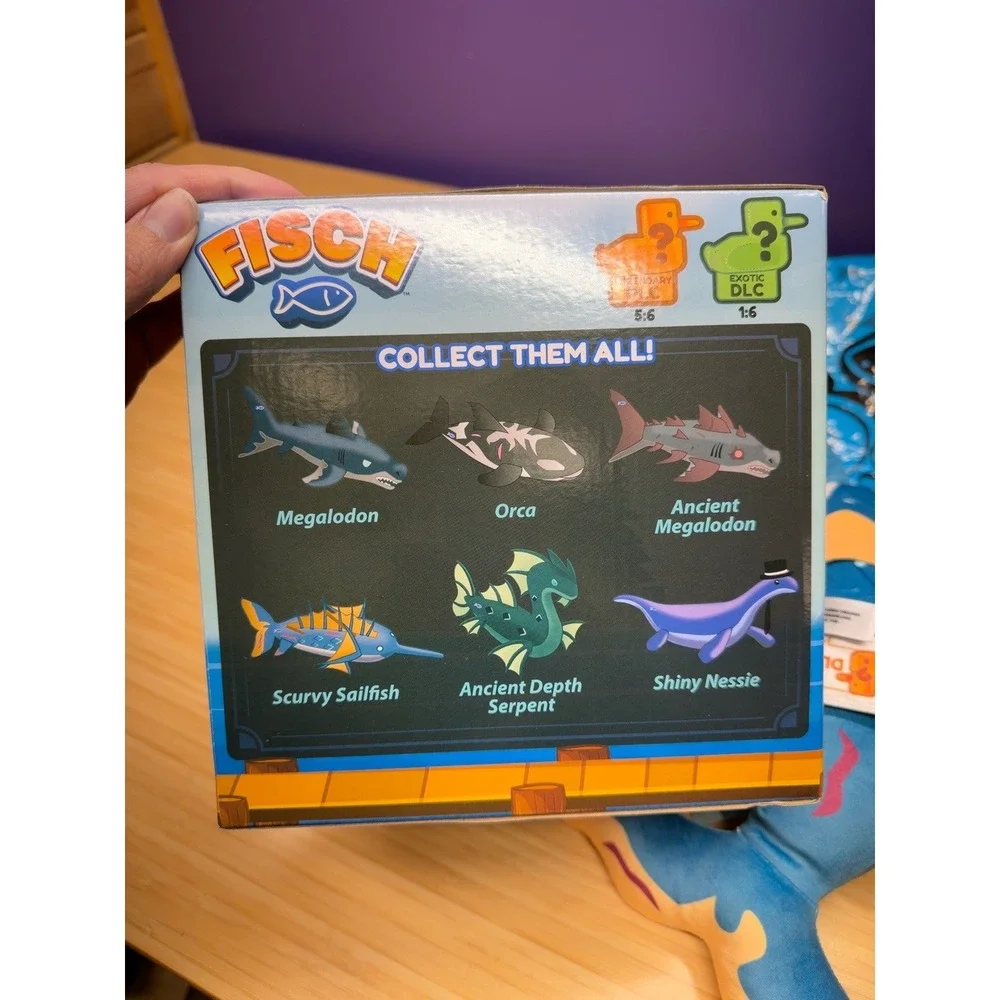 Fisch Scurvy Sailfish 15in Deluxe Plush Legendary DLC New Open Box